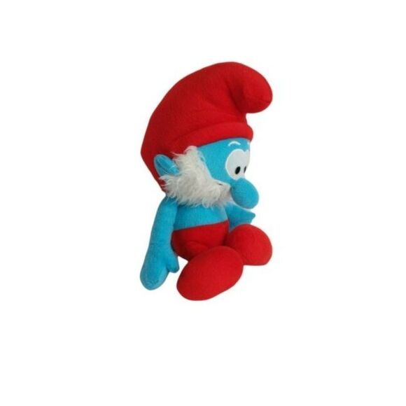 Smurfs Papa Smurf 8.5" Plush Stuffed Doll from Kellytoy 2013 - Picture 2 of 6